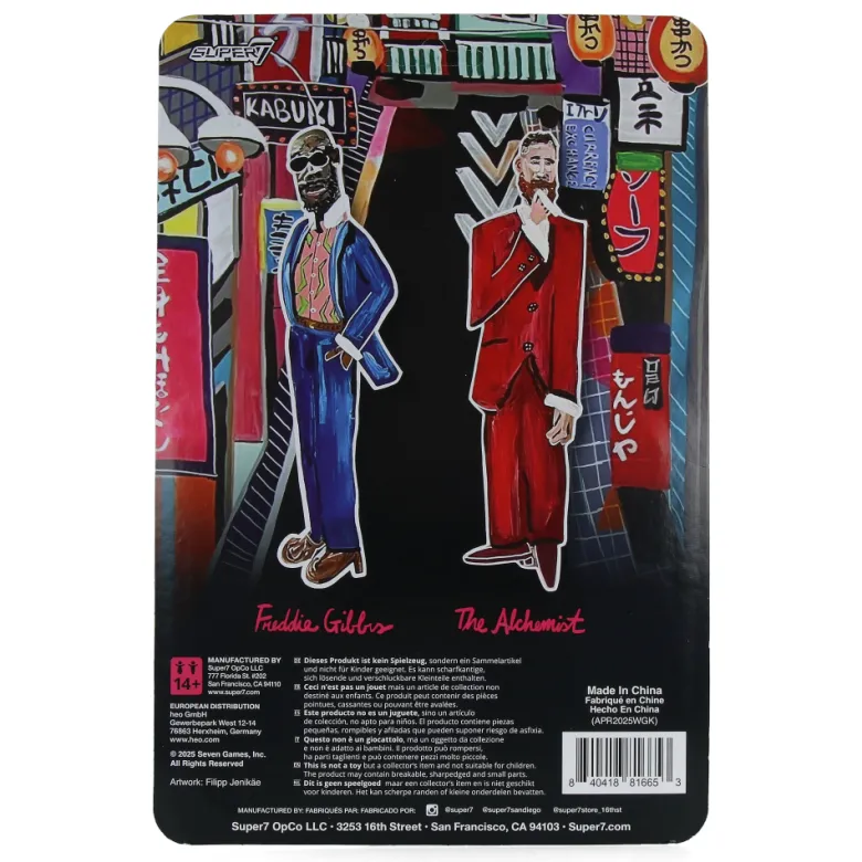 Alfredo - Freddie Gibbs and The Alchemist - 2 Pack ReAction Figures wave 1