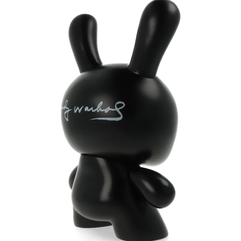 Andy Warhol Fright Wig Self-Portrait 8" Masterpiece Dunny - Monochrome Edition