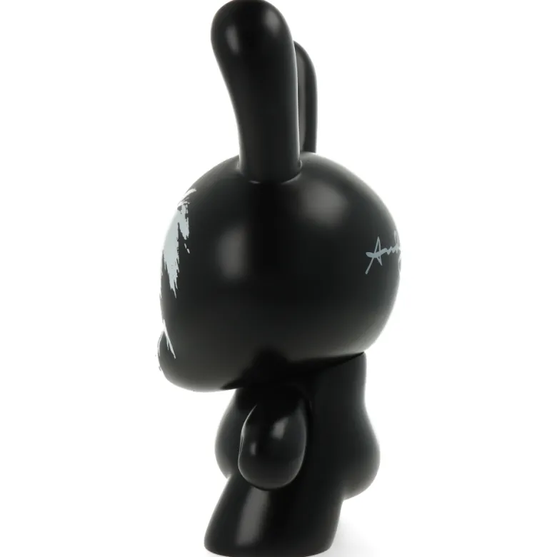 Andy Warhol Fright Wig Self-Portrait 8" Masterpiece Dunny - Monochrome Edition