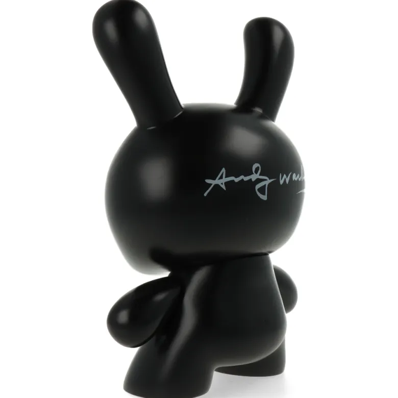 Andy Warhol Fright Wig Self-Portrait 8" Masterpiece Dunny - Monochrome Edition