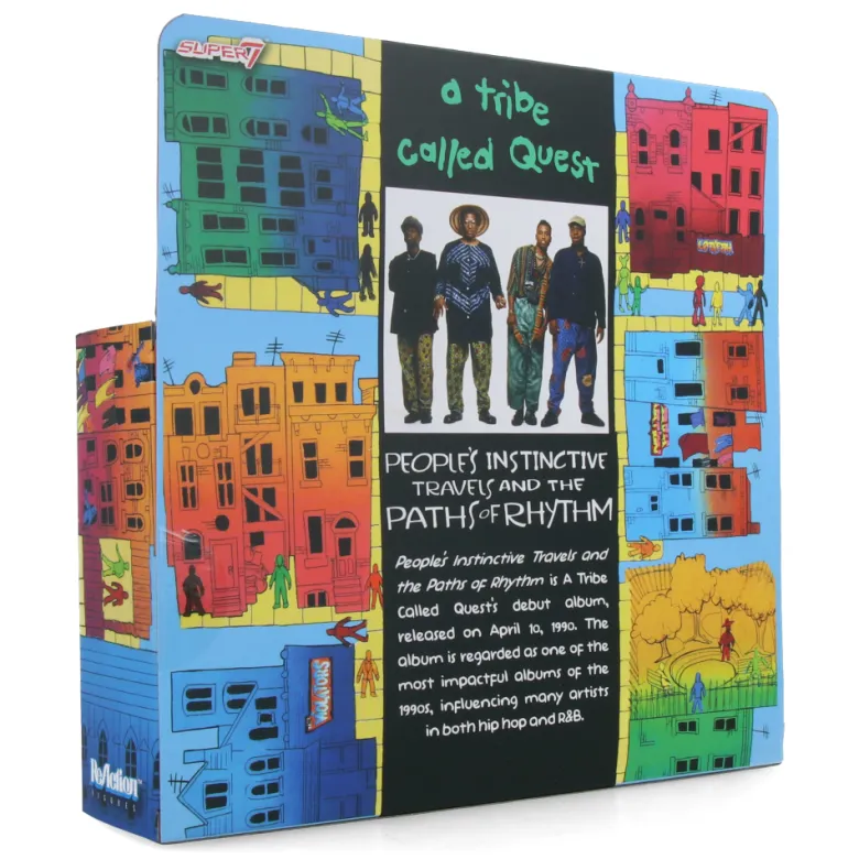 A Tribe Called Quest ReAction Figures Wave 1 - People's Instinctive Travels And The Paths Of Rhythm (4-Pack)