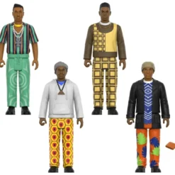 A Tribe Called Quest ReAction Figures Wave 1 - People's Instinctive Travels And The Paths Of Rhythm (4-Pack)