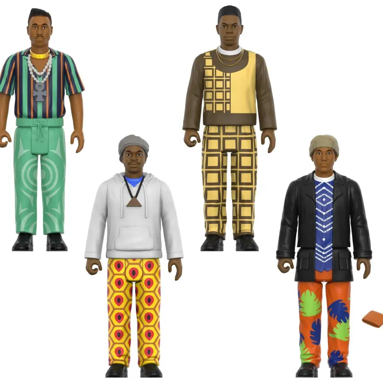A Tribe Called Quest ReAction Figures Wave 1 - People's Instinctive Travels And The Paths Of Rhythm (4-Pack)