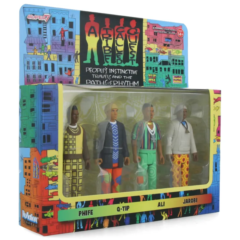 A Tribe Called Quest ReAction Figures Wave 1 - People's Instinctive Travels And The Paths Of Rhythm (4-Pack)