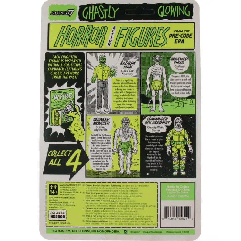 Baffling Mysteries - Seaweed (Glow) - Pre-Code Horror ReAction Figures