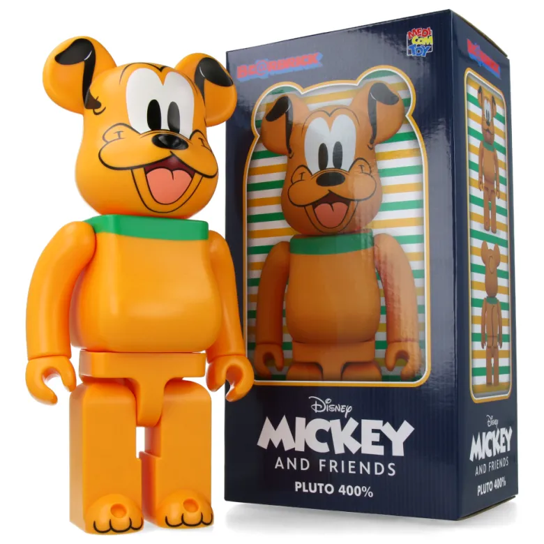 400% Beabrick Pluto (Mickey Mouse & Friends)