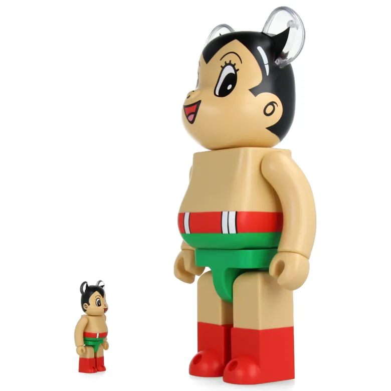 400% + 100% Bearbrick Astro Boy (First Color ver.)