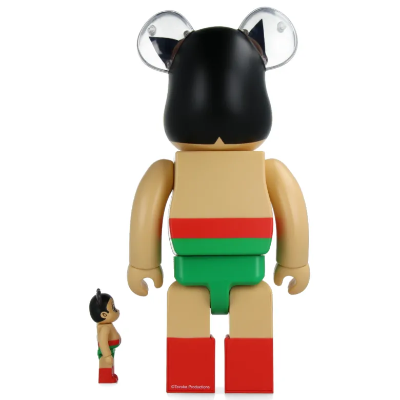 400% + 100% Bearbrick Astro Boy (First Color ver.)