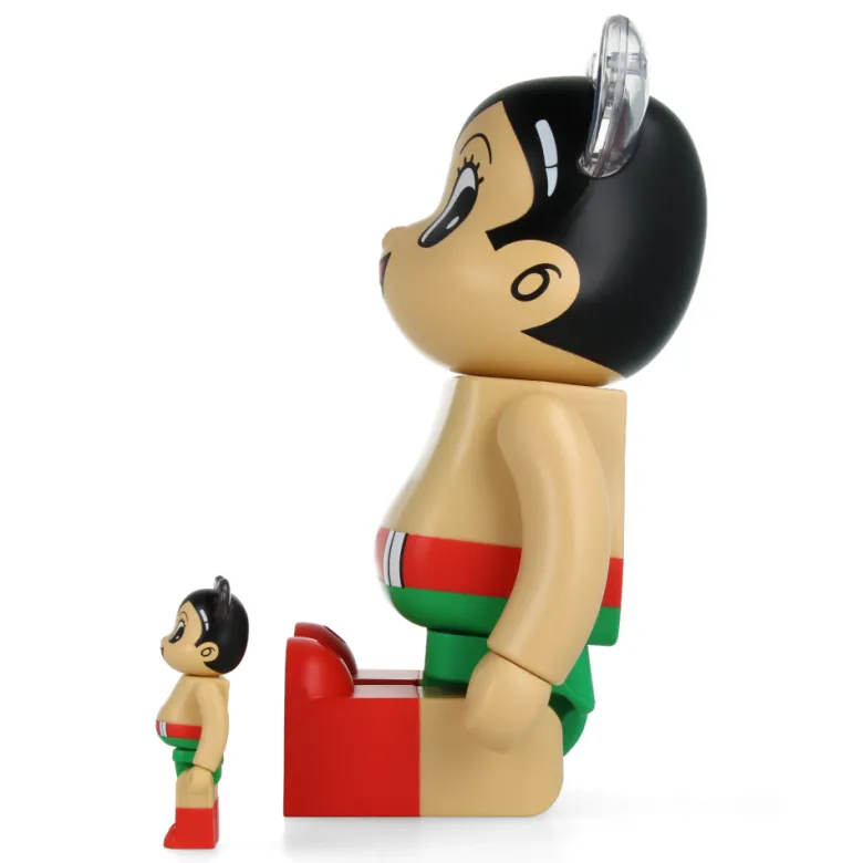 400% + 100% Bearbrick Astro Boy (First Color ver.)