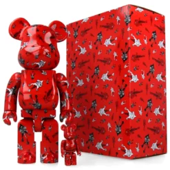 400% + 100% Bearbrick BUCK-TICK Hisashi Imai Red Ver.
