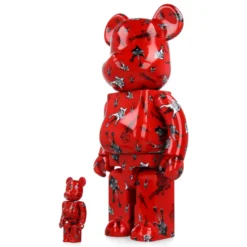 400% + 100% Bearbrick BUCK-TICK Hisashi Imai Red Ver.