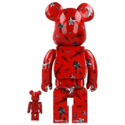 400% + 100% Bearbrick BUCK-TICK Hisashi Imai Red Ver.