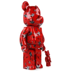 400% + 100% Bearbrick BUCK-TICK Hisashi Imai Red Ver.