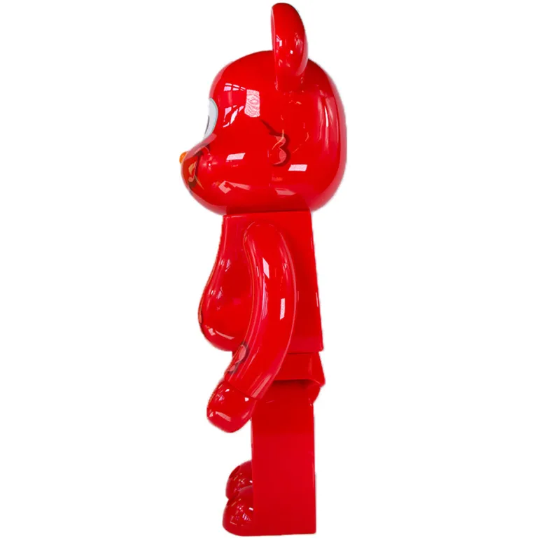 1000% Bearbrick Coin Parking Delivery x Sesame Street Elmo (CPD Ver.)