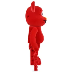 400% + 100% Bearbrick Elmo Flocky Ver.