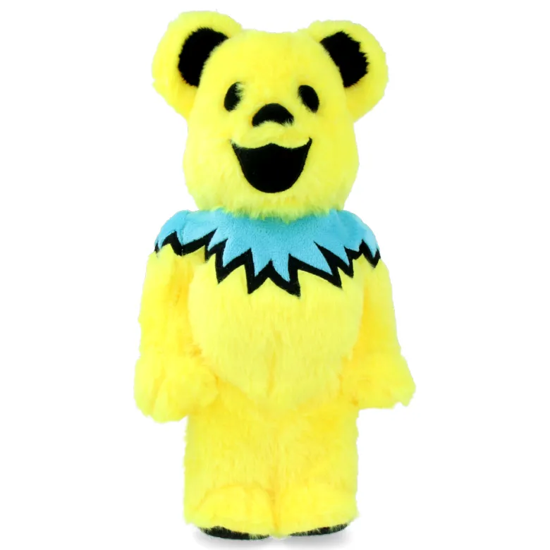 400% Bearbrick Grateful Dead Dancing Bears Costume Ver. Yellow