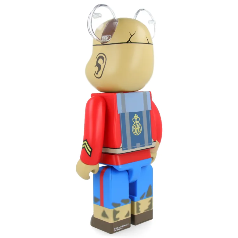400% Bearbrick Iron Maiden Eddie The Trooper