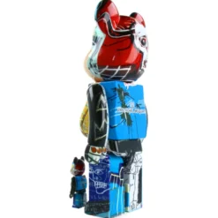 400% + 100% Bearbrick Jean-Michel Basquiat Special