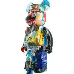 400% + 100% Bearbrick Jean-Michel Basquiat Special