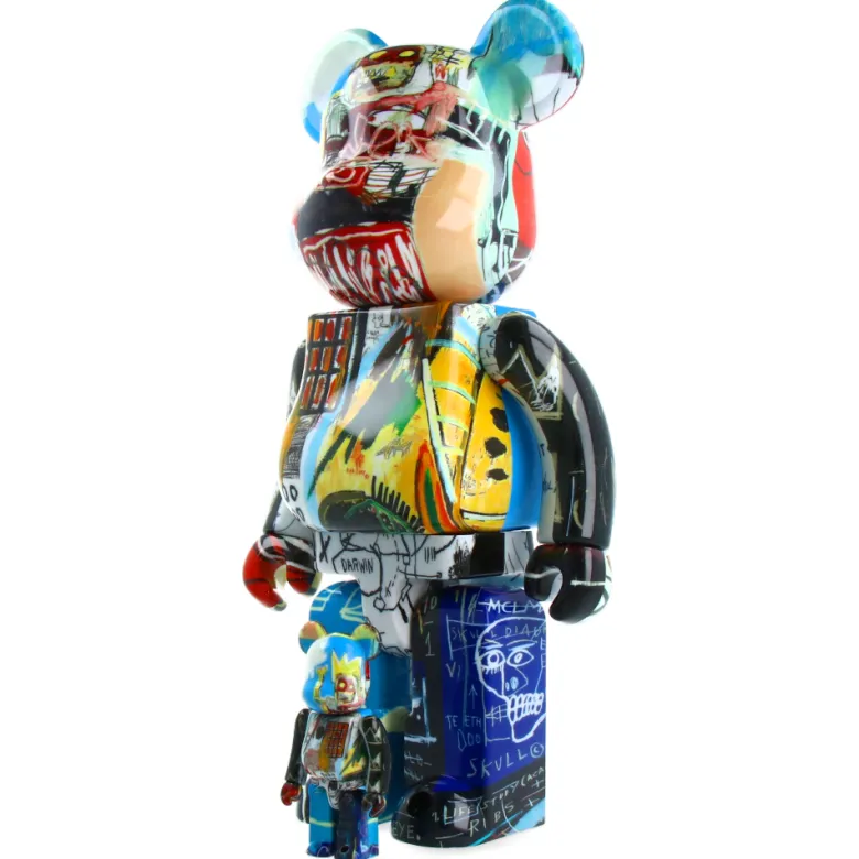 400% + 100% Bearbrick Jean-Michel Basquiat Special