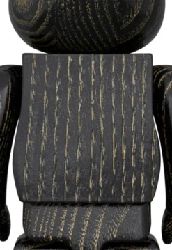 400% Bearbrick Karimoku Floating Black Gold