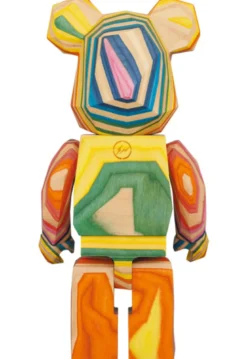 400% Bearbrick Karimoku Fragment Design Haroshi Vertical Polygon