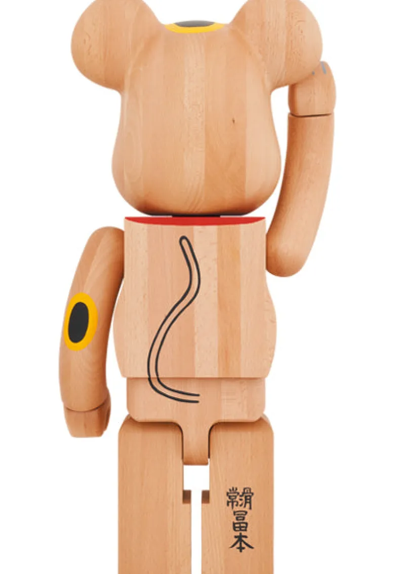 1000% Bearbrick Karimoku Maneki Neko 2