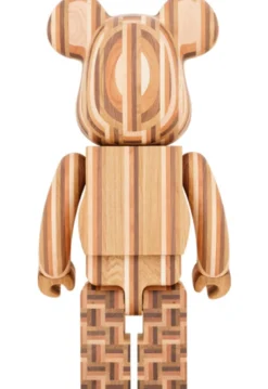 1000% Bearbrick Karimoku Yosegi 2nd