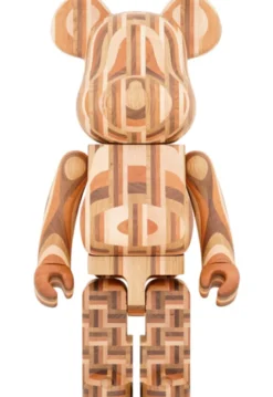 1000% Bearbrick Karimoku Yosegi 2nd