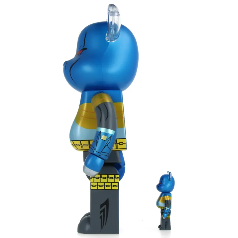 400% + 100% Bearbrick Knightfall Batman