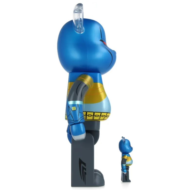 400% + 100% Bearbrick Knightfall Batman