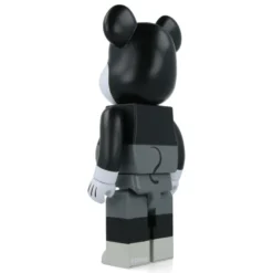 400% Bearbrick Mickey Mouse Black & White - Mickey Mouse & Friends