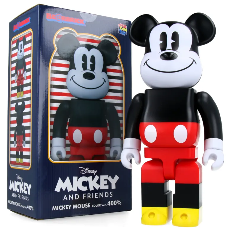400% Bearbrick Mickey Mouse Color - Mickey Mouse & Friends