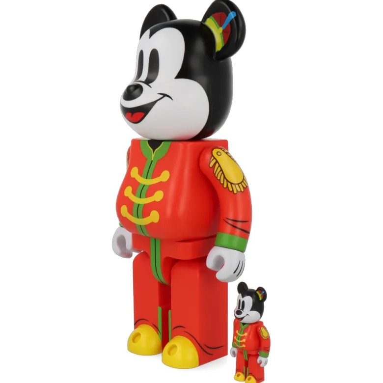 400% + 100% Bearbrick Mickey Mouse The Band Concert