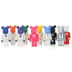 Bearbrick Nike Air Force 1 (set of 10 pcs)