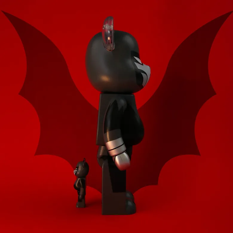 400% + 100% Bearbrick Phantasm (Batman The Animated Series Ver.)