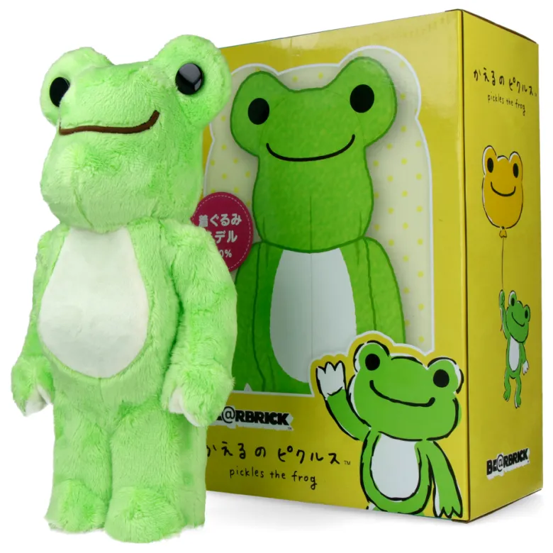 400% Bearbrick Pickles the Frog