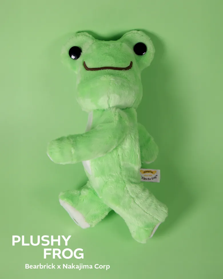 400% Bearbrick Pickles the Frog