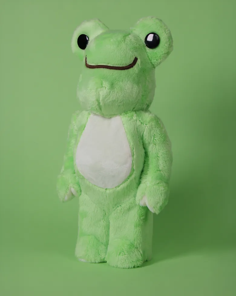 400% Bearbrick Pickles the Frog