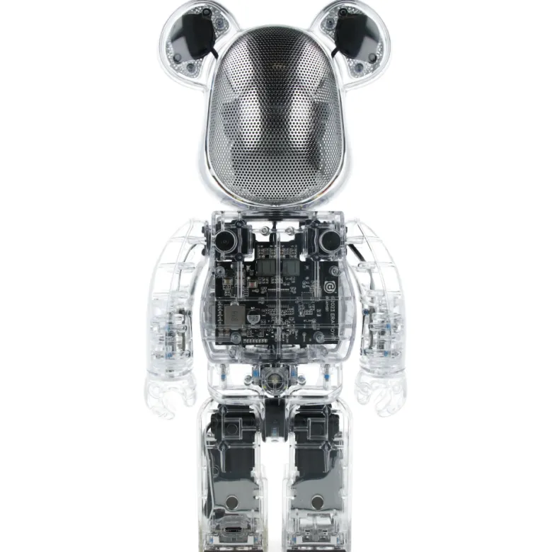 400% Bearbrick Portable Speaker Rinaro - Clear