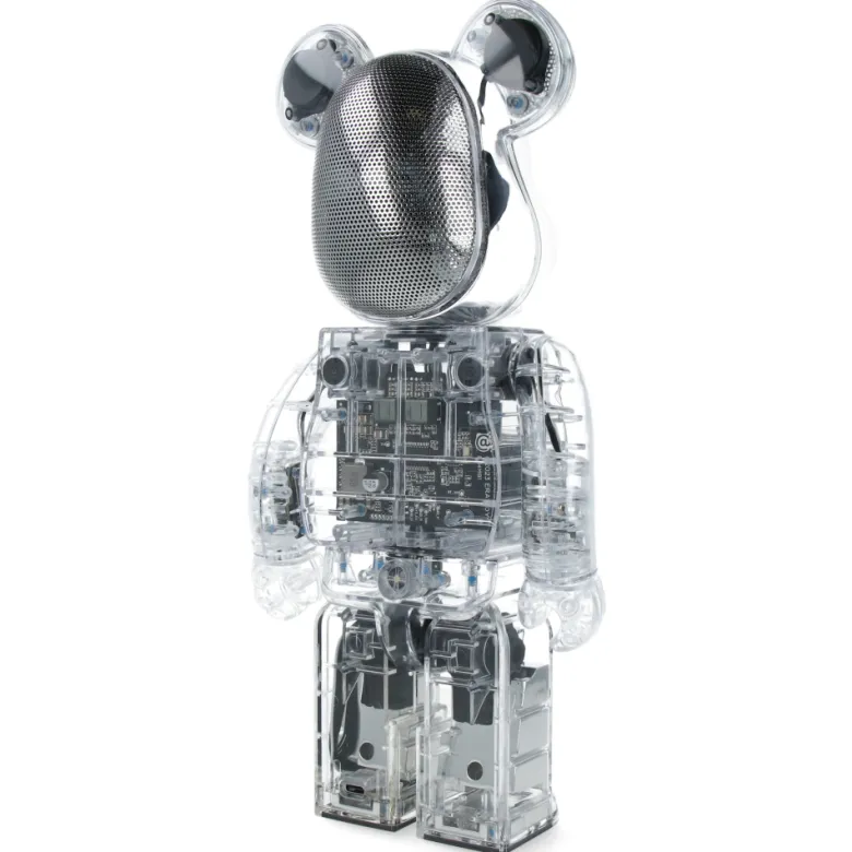400% Bearbrick Portable Speaker Rinaro - Clear