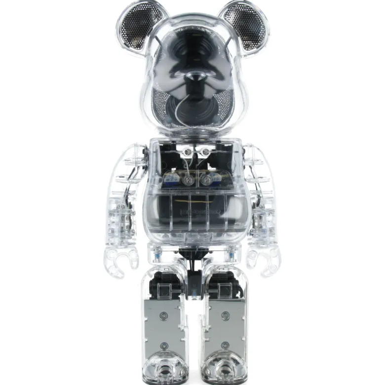 400% Bearbrick Portable Speaker Rinaro - Clear