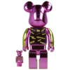 400% + 100% Bearbrick Sex Pistols - Never Mind the Bollocks - Chrome Ver.