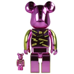 400% + 100% Bearbrick Sex Pistols - Never Mind the Bollocks - Chrome Ver.