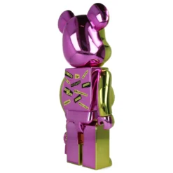 400% + 100% Bearbrick Sex Pistols - Never Mind the Bollocks - Chrome Ver.