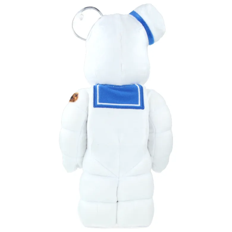 400% Bearbrick Stay Puft Marshmallow Man Angry Costume