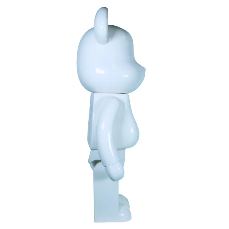1000% Bearbrick Stussy (white)