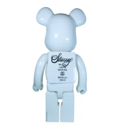 1000% Bearbrick Stussy (white)