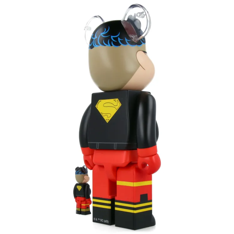 400% + 100% Bearbrick Superboy