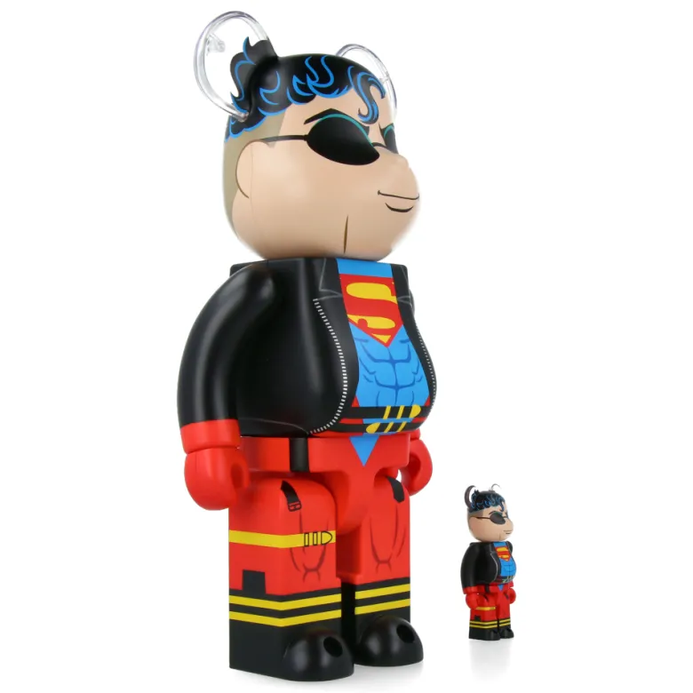 400% + 100% Bearbrick Superboy
